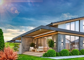 4+1-Villa in der Region Doshemealty - Antalya 