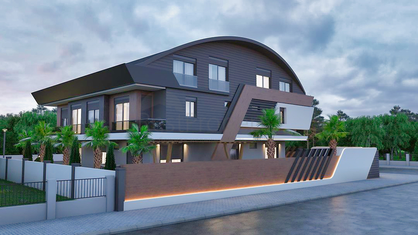 Investitionsprojekt im Wohnbezirk Güzeloba - Antalya 