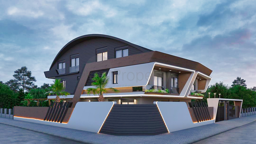 Investitionsprojekt im Wohnbezirk Güzeloba - Antalya 