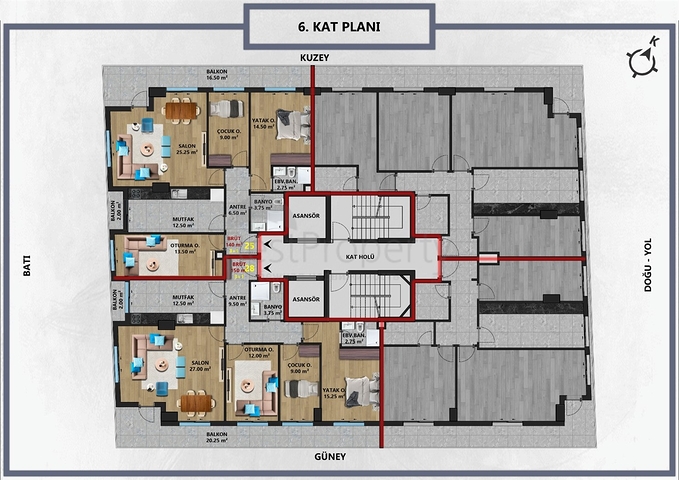 Investitionsprojekt im Zentrum von Antalya 