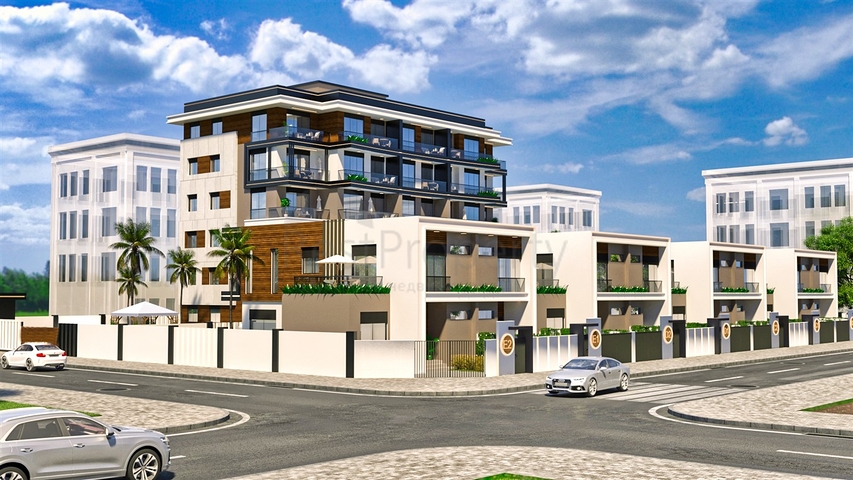 3+1-Villen in Altyntas - Antalya 