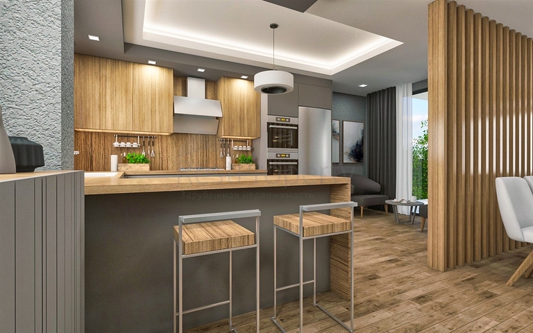 3+1-Villen in Altyntas - Antalya 