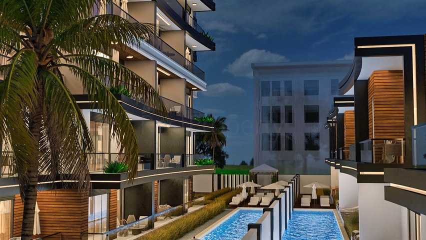 3+1-Villen in Altyntas - Antalya 