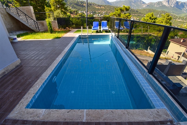 Villa mit 3+2 Grundrissen in der Nachbarschaft von Gaikbair - Antalya 