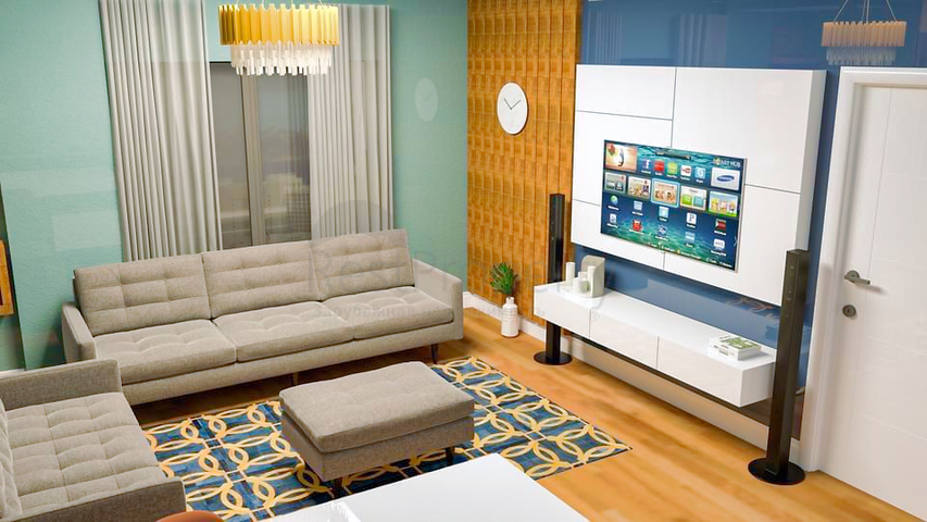 Wohnungen planen 1+1 2+1 im Bezirk Ermenek - Antalya 