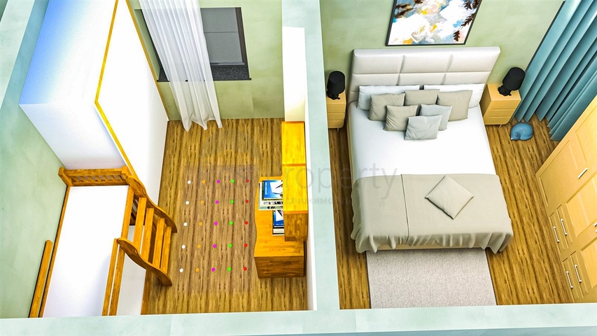 Wohnungen planen 1+1 2+1 im Bezirk Ermenek - Antalya 