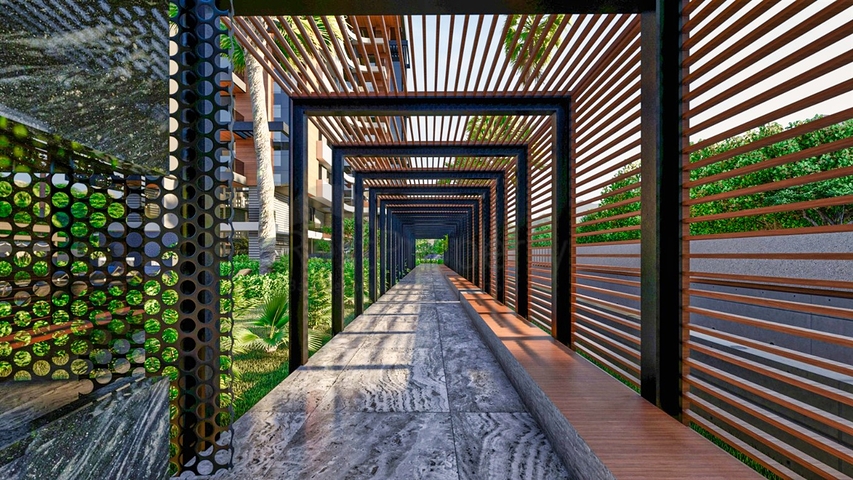 2+1-Apartments im Wohnbezirk Arapsuyu - Antalya 