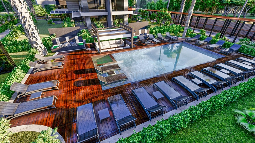 2+1-Apartments im Wohnbezirk Arapsuyu - Antalya 