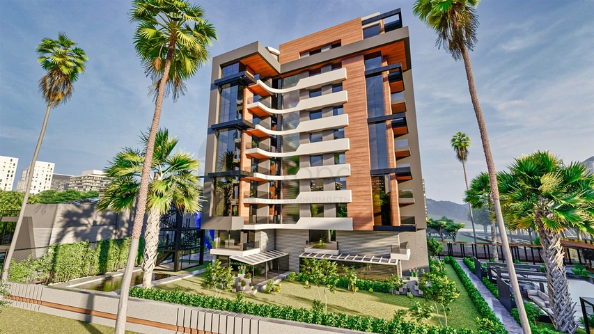 2+1-Apartments im Wohnbezirk Arapsuyu - Antalya 
