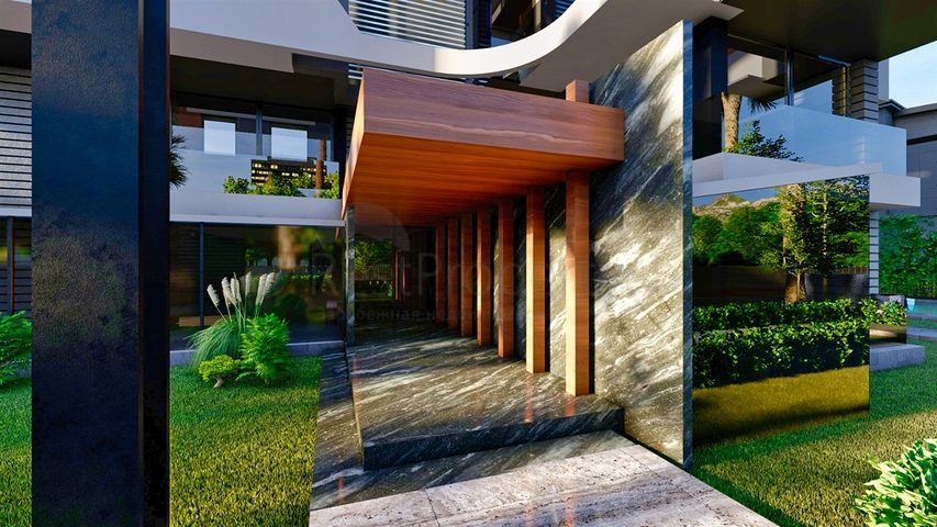 2+1-Apartments im Wohnbezirk Arapsuyu - Antalya 