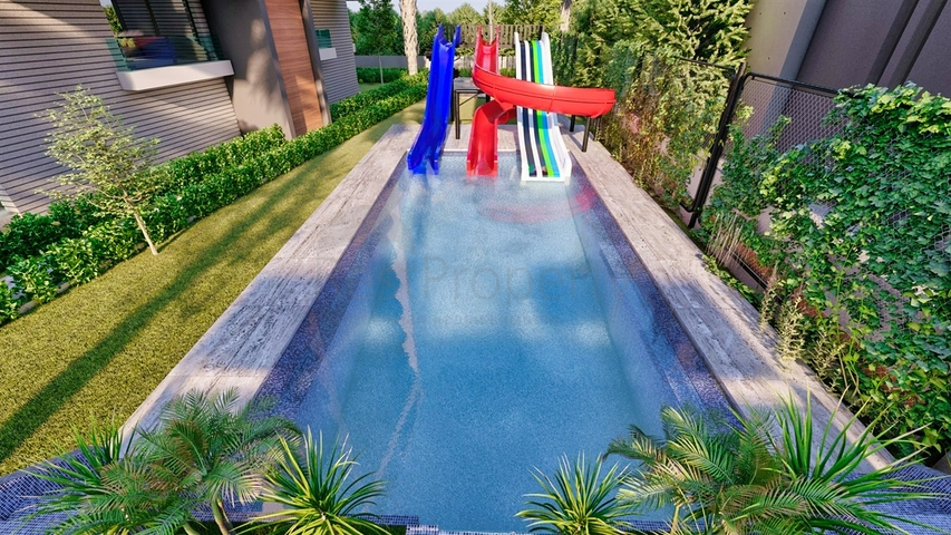 2+1-Apartments im Wohnbezirk Arapsuyu - Antalya 