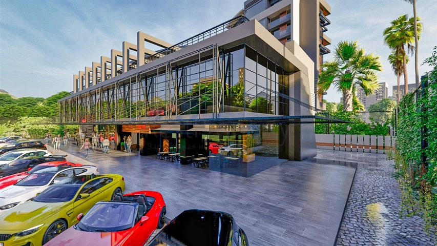 2+1-Apartments im Wohnbezirk Arapsuyu - Antalya 