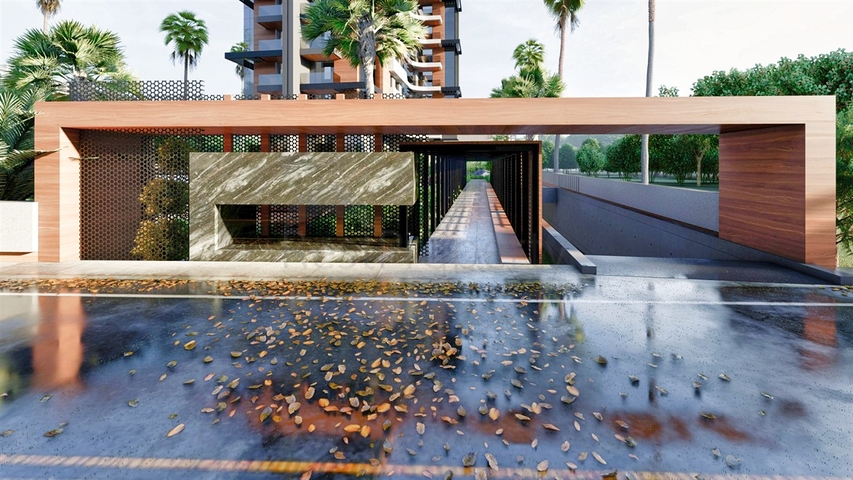 2+1-Apartments im Wohnbezirk Arapsuyu - Antalya 