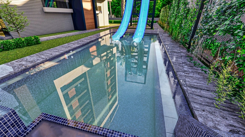 2+1-Apartments im Wohnbezirk Arapsuyu - Antalya 