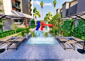 2+1-Apartments im Wohnbezirk Arapsuyu - Antalya 