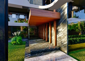 2+1-Apartments im Wohnbezirk Arapsuyu - Antalya 