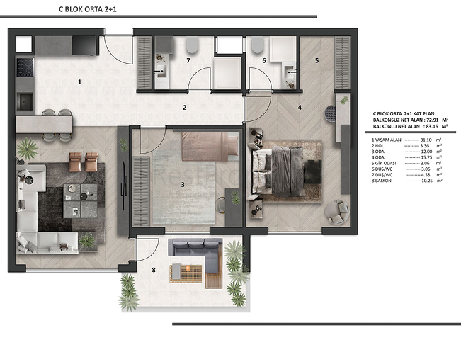 Investitionsprojekt in Altyntaş - Antalya 