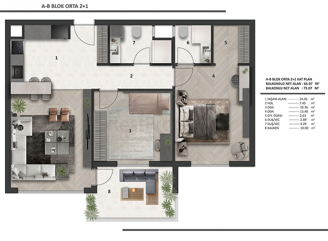 Investitionsprojekt in Altyntaş - Antalya 