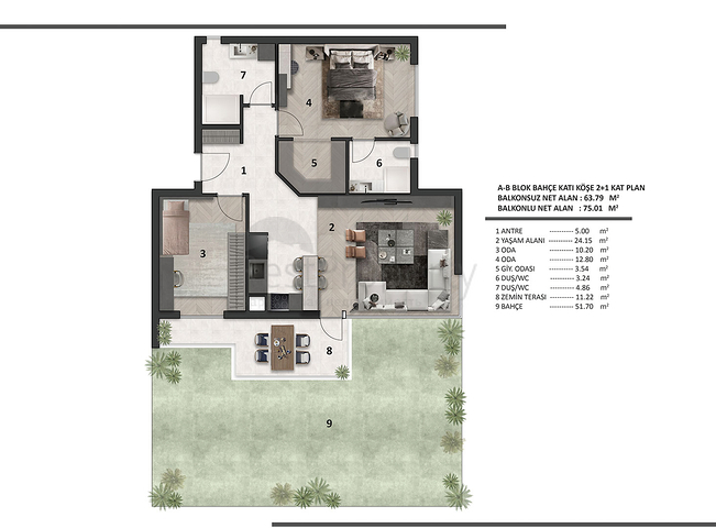 Investitionsprojekt in Altyntaş - Antalya 