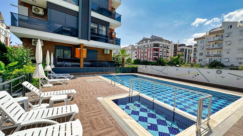 1+1 Wohnung in der Wohngegend von Persimmon - Antalya