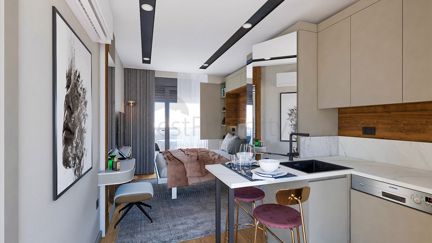 Investitionsprojekt im Wohnbezirk Altynova - Antalya 