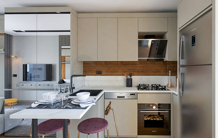 Investitionsprojekt im Wohnbezirk Altynova - Antalya 