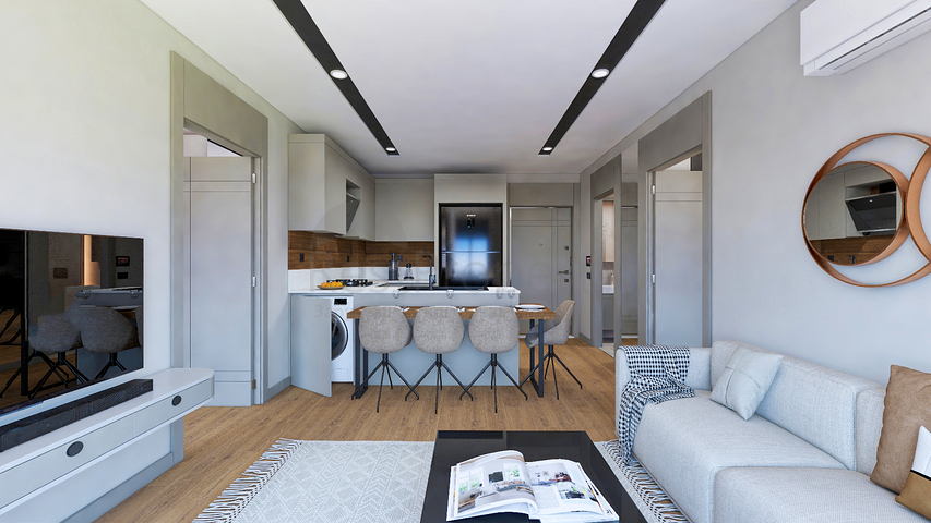 Investitionsprojekt im Wohnbezirk Altynova - Antalya 