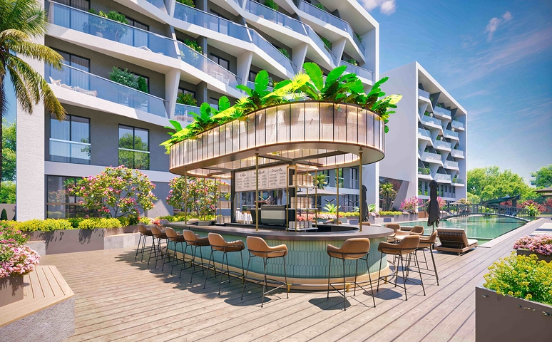 Investitionsprojekt im Wohnbezirk Altynova - Antalya 