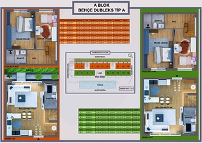 Investitionsprojekt im Wohnbezirk Altynova - Antalya 