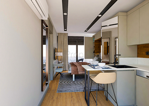 Investitionsprojekt im Wohnbezirk Altynova - Antalya 