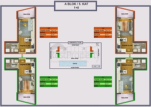 Investitionsprojekt im Wohnbezirk Altynova - Antalya 