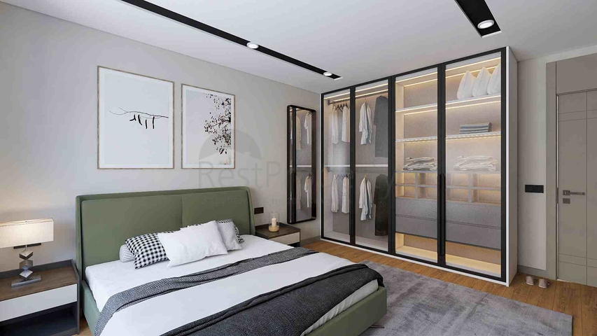 Investitionsprojekt einer Villa in einer Wohnanlage, Wohnbezirk Altynova - Antalya 