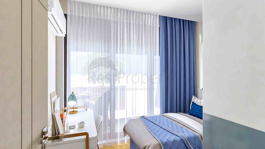 Investitionsprojekt einer Villa in einer Wohnanlage, Wohnbezirk Altynova - Antalya 