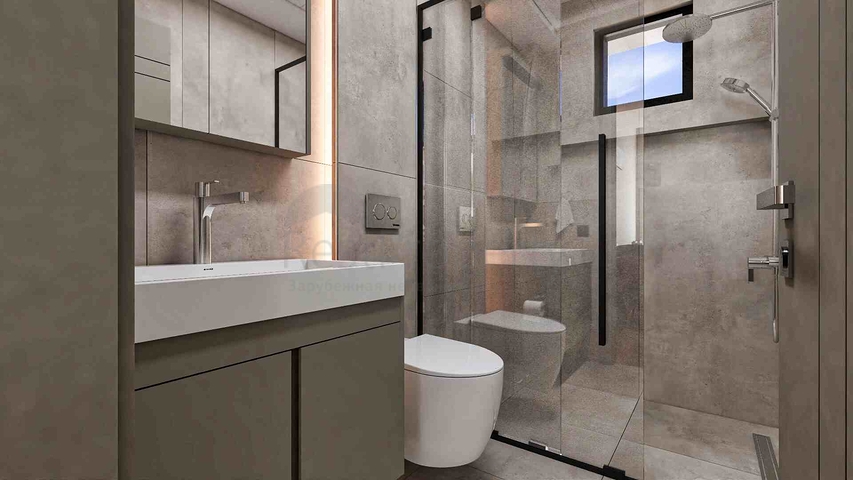 Investitionsprojekt einer Villa in einer Wohnanlage, Wohnbezirk Altynova - Antalya 