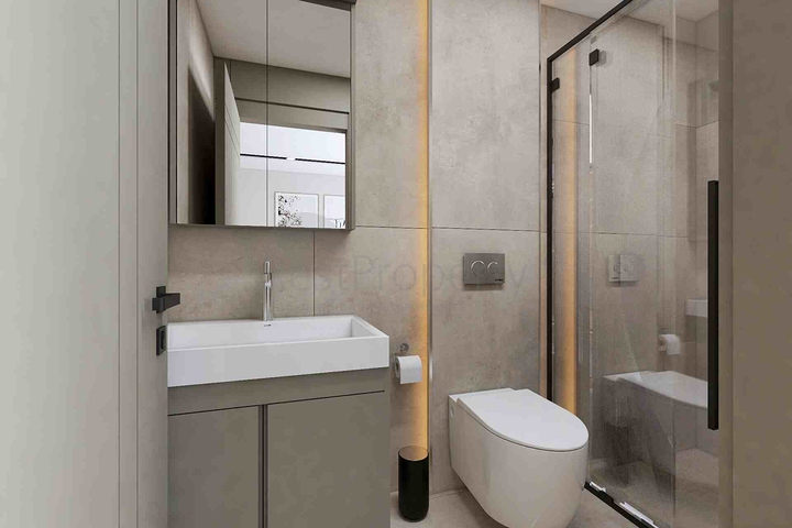 Investitionsprojekt einer Villa in einer Wohnanlage, Wohnbezirk Altynova - Antalya 