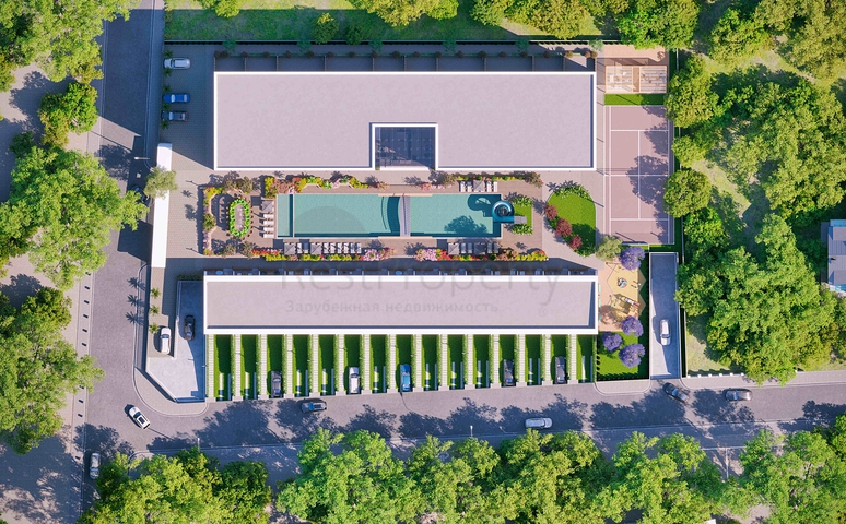 Investitionsprojekt einer Villa in einer Wohnanlage, Wohnbezirk Altynova - Antalya 