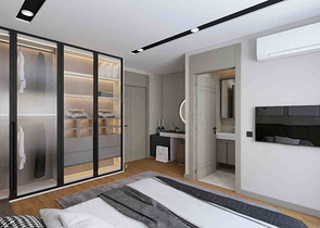 Investitionsprojekt einer Villa in einer Wohnanlage, Wohnbezirk Altynova - Antalya 