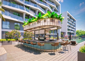 Investitionsprojekt einer Villa in einer Wohnanlage, Wohnbezirk Altynova - Antalya 