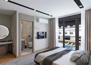 Investitionsprojekt einer Villa in einer Wohnanlage, Wohnbezirk Altynova - Antalya 