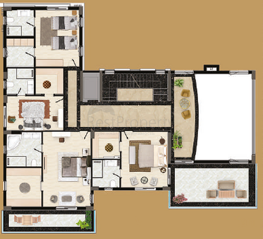 Premium-Villen in der Region Doshemealty - Antalya 