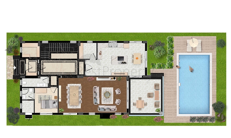 Premium-Villen in der Region Doshemealty - Antalya 