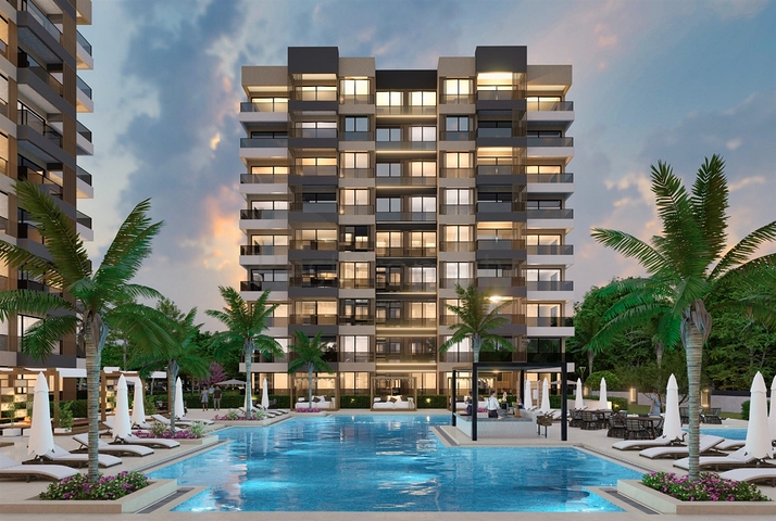 1+1 Wohnung in Altyntasch - Antalya 