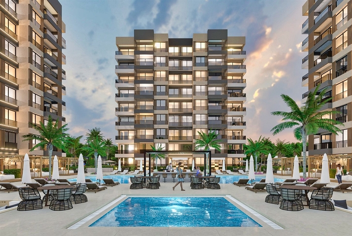 1+1 Wohnung in Altyntasch - Antalya 