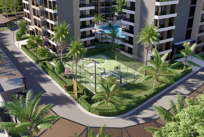 1+1 Wohnung in Altyntasch - Antalya 