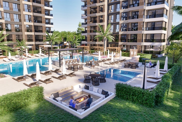 1+1 Wohnung in Altyntasch - Antalya 