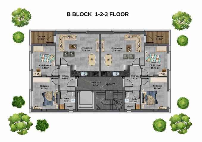 Investitionsprojekt in der Region Doschemealta - Antalya 