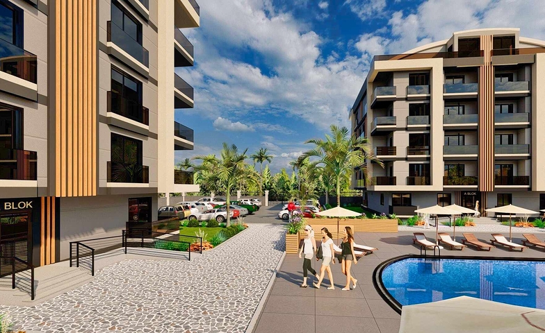 Investitionsprojekt in der Region Doschemealta - Antalya 