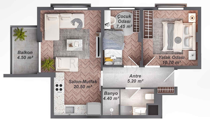 Investitionsprojekt im Bezirk Kepez - Antalya 