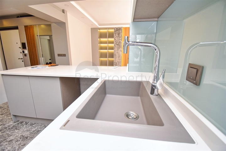 Apartment mit 3+1 Grundriss in der Wohngegend Gyursou - Antalya 