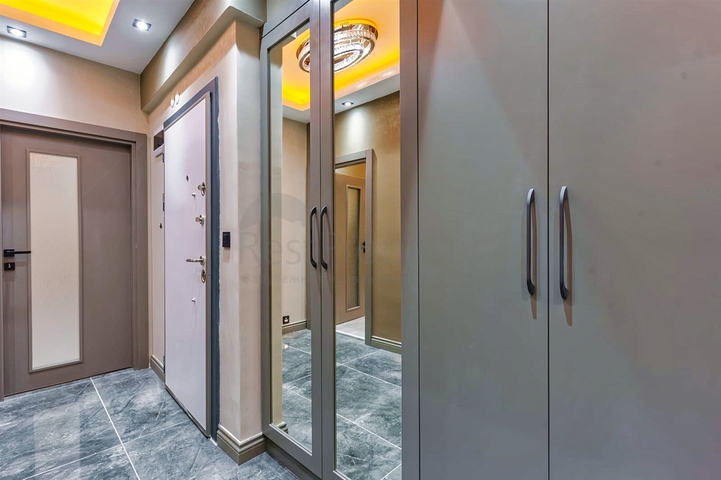 Wohnung mit 3+1 Grundriss im Wohnbezirk Siteler - Antalya 